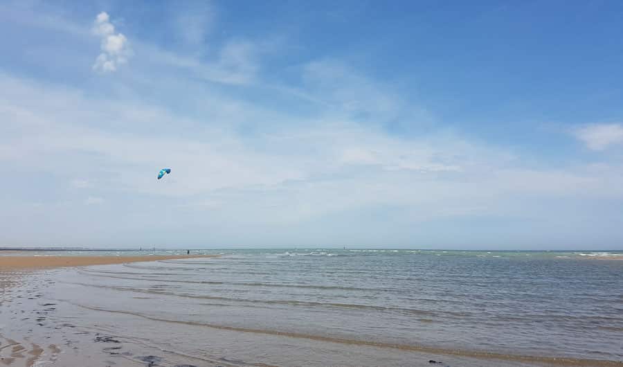 Spot de kite flat Franceville